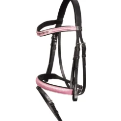 Harry's Horse Hoofdstel Diva Mauvewood Zwart
