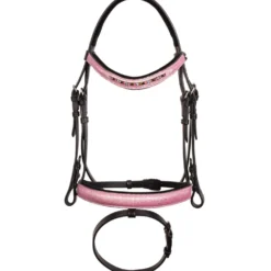 Harry's Horse Hoofdstel Diva Mauvewood Zwart