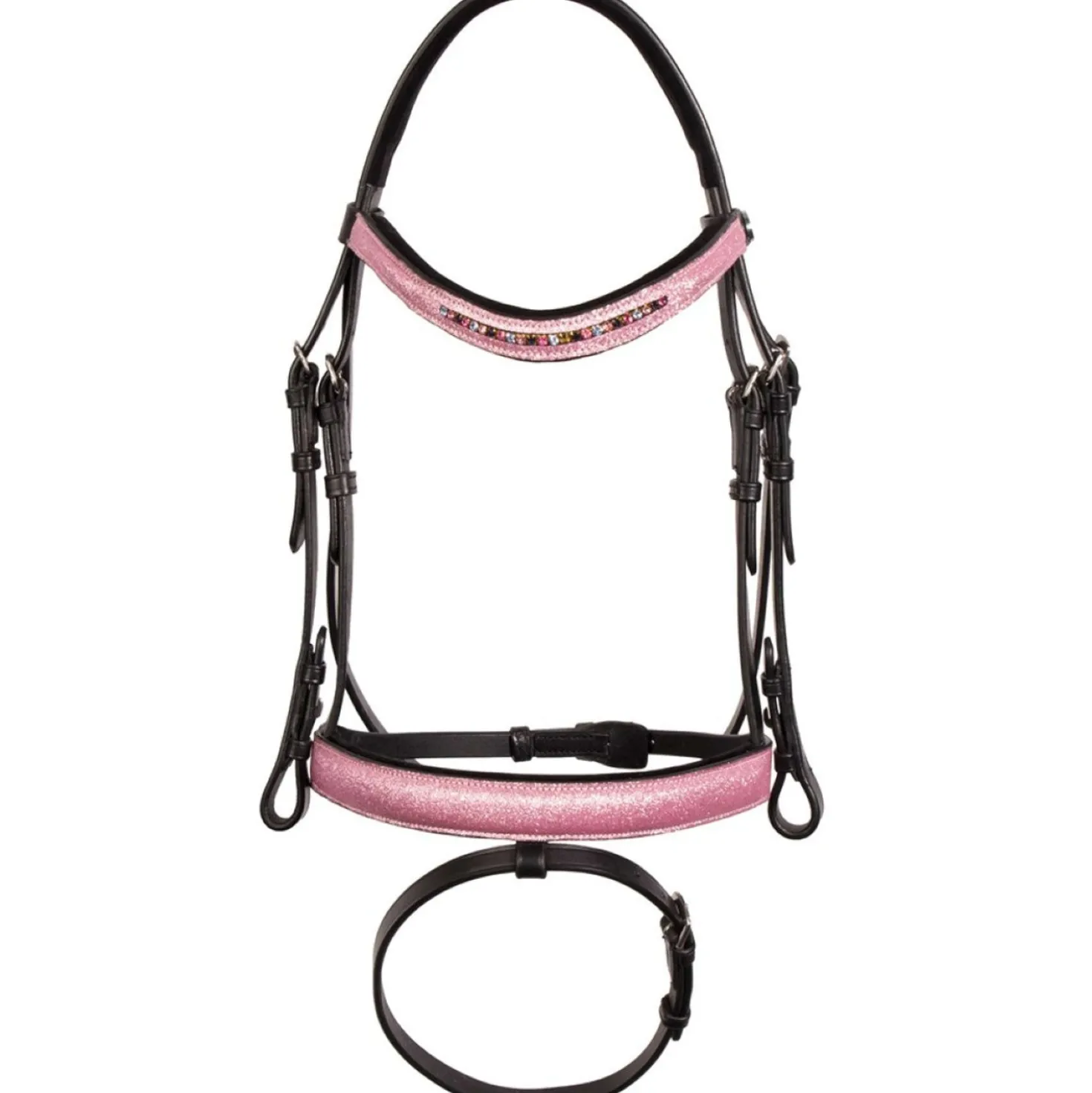 Harry's Horse Hoofdstel Diva Mauvewood Zwart
