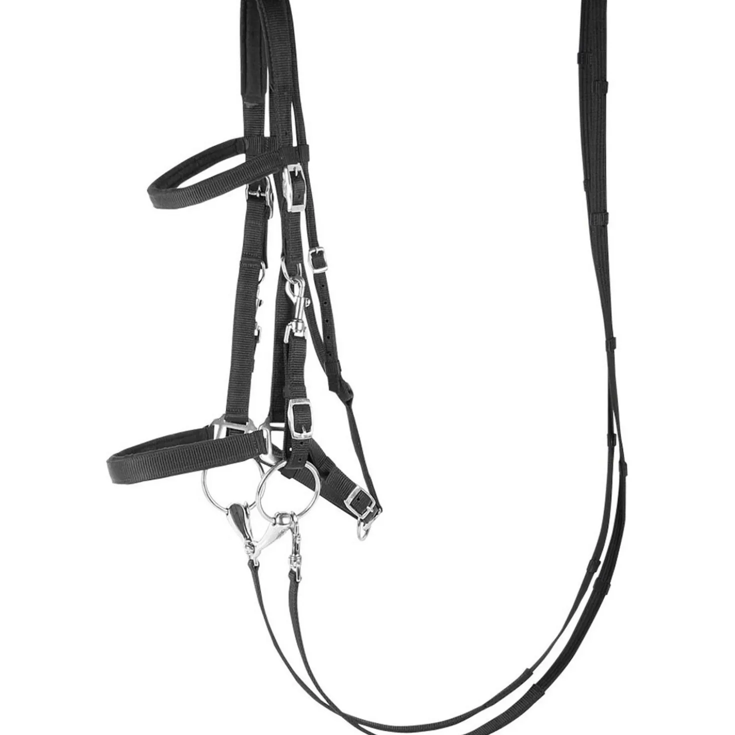 Harry's Horse Hoofdstel/halster Zwart