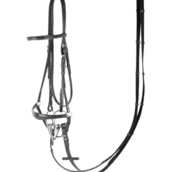 Harry's Horse Hoofdstel Lage Neusriem Zwart