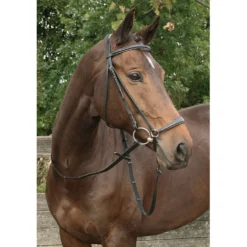 Harry's Horse Hoofdstel Lage Neusriem Zwart