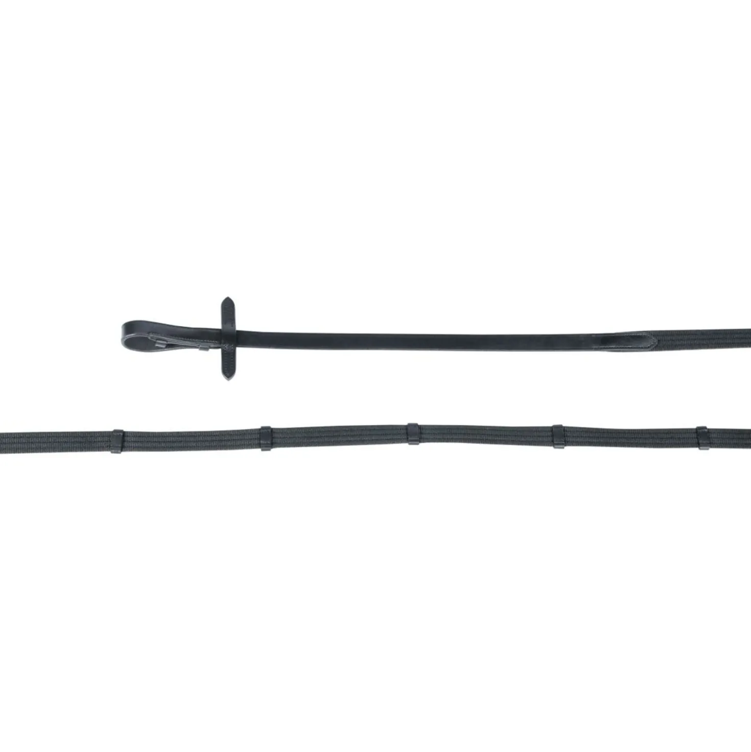 Harry's Horse Hoofdstel Nero Soft Zwart/Zilver