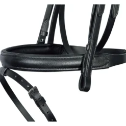 Harry's Horse Hoofdstel Nero Soft Zwart/Zilver