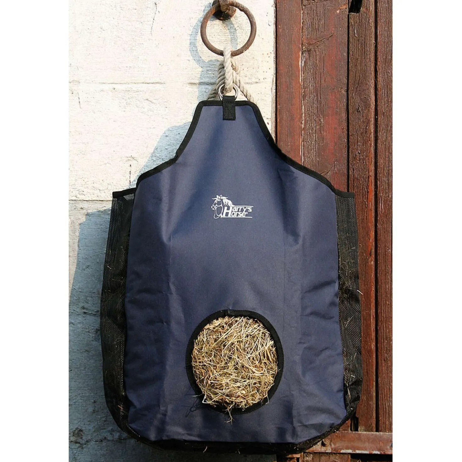 Harry's Horse Hooizak met Gaas Inzet Navy