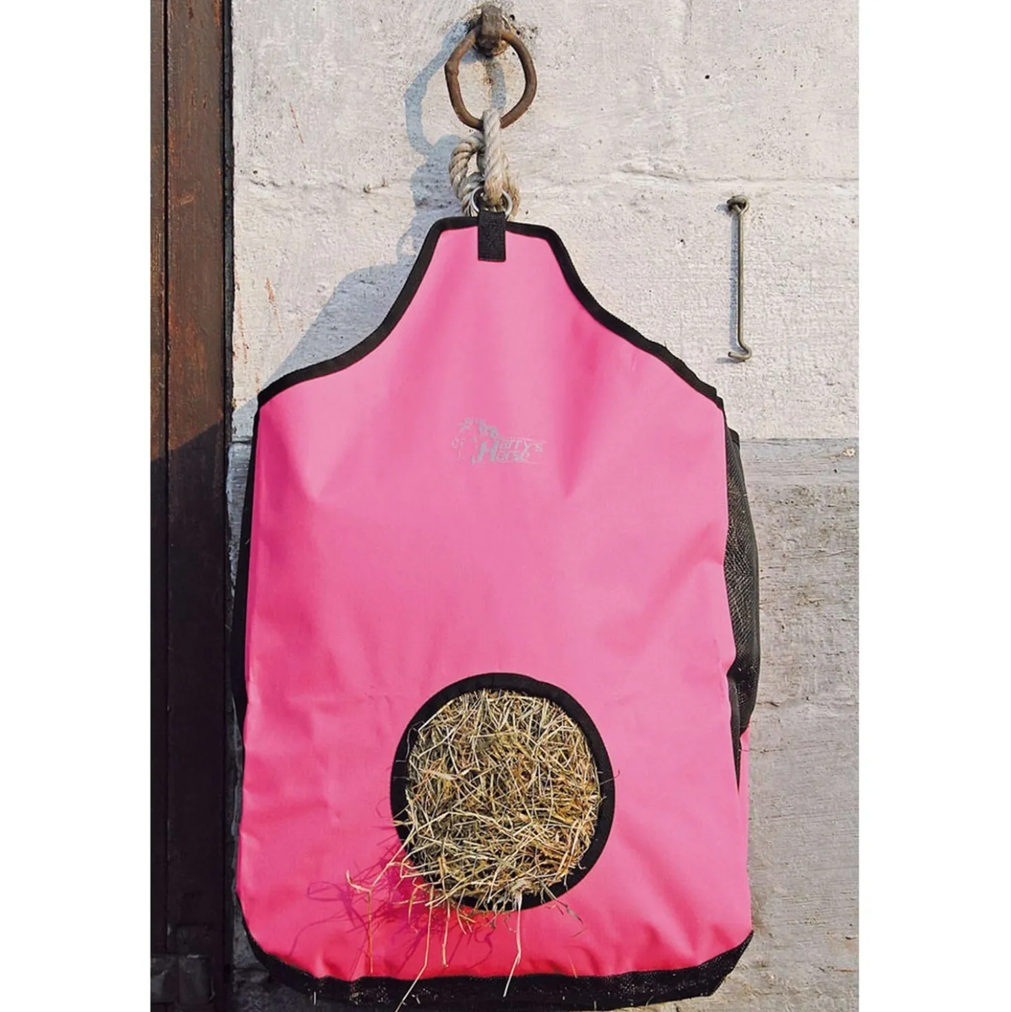 Harry's Horse Hooizak met Gaas Inzet Roze