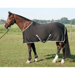 Harry's Horse Jersey Cooler Deken Zwart