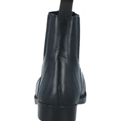 Harry's Horse Jodhpurs leder Hickstead zipper Zwart