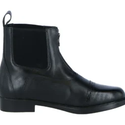 Harry's Horse Jodhpurs leder Hickstead zipper Zwart