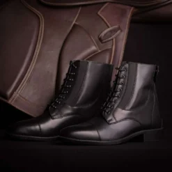 Harry's Horse Jodhpurs Nice Leer Zwart