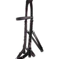 Harry's Horse Kaptoom Hoofdstel Leder Anatomic Zwart