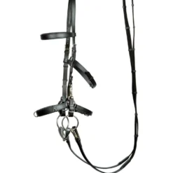 Harry's Horse Kaptoom hoofdstel Leder Zwart