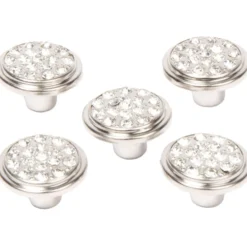 Harry's Horse Knopen Crystal Zilver