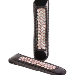 Harry's Horse Laarzenclips Crystal Zwart/Rosegold