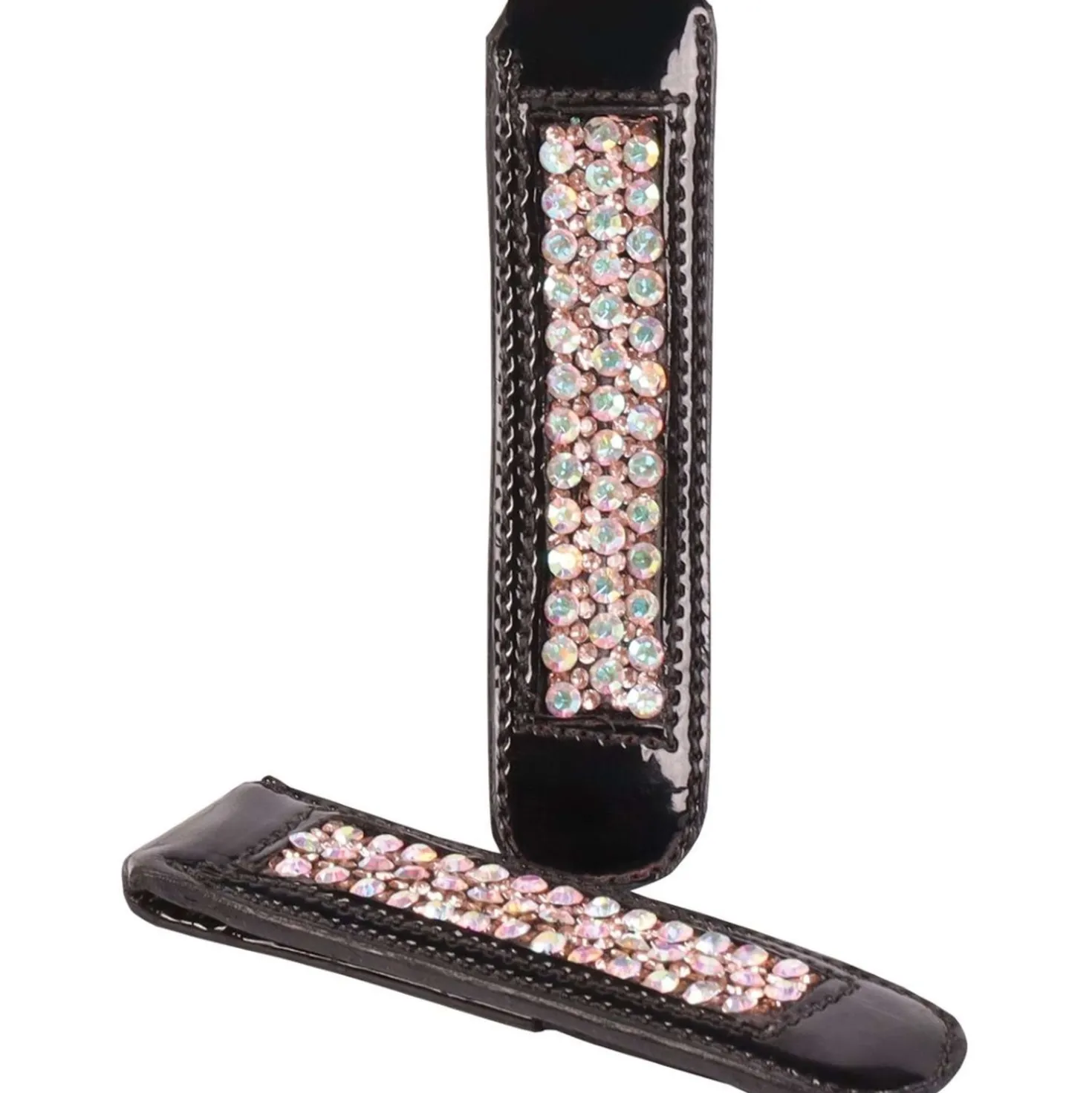 Harry's Horse Laarzenclips Crystal Zwart/Rosegold