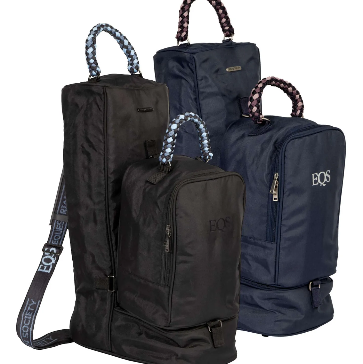 Harry's Horse Laarzentas EQS AW26 met Afneembare Captas Black-Sand