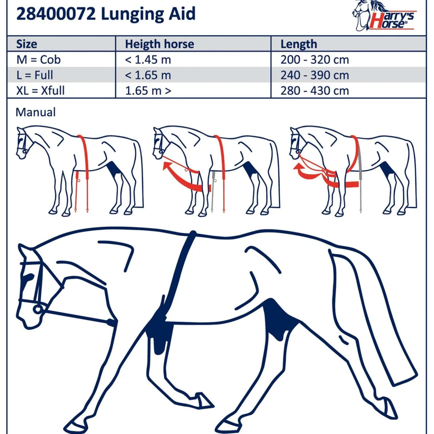 Harry's Horse Longeerhulp Soft