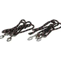 Harry's Horse Longeerkoord V-line Zwart