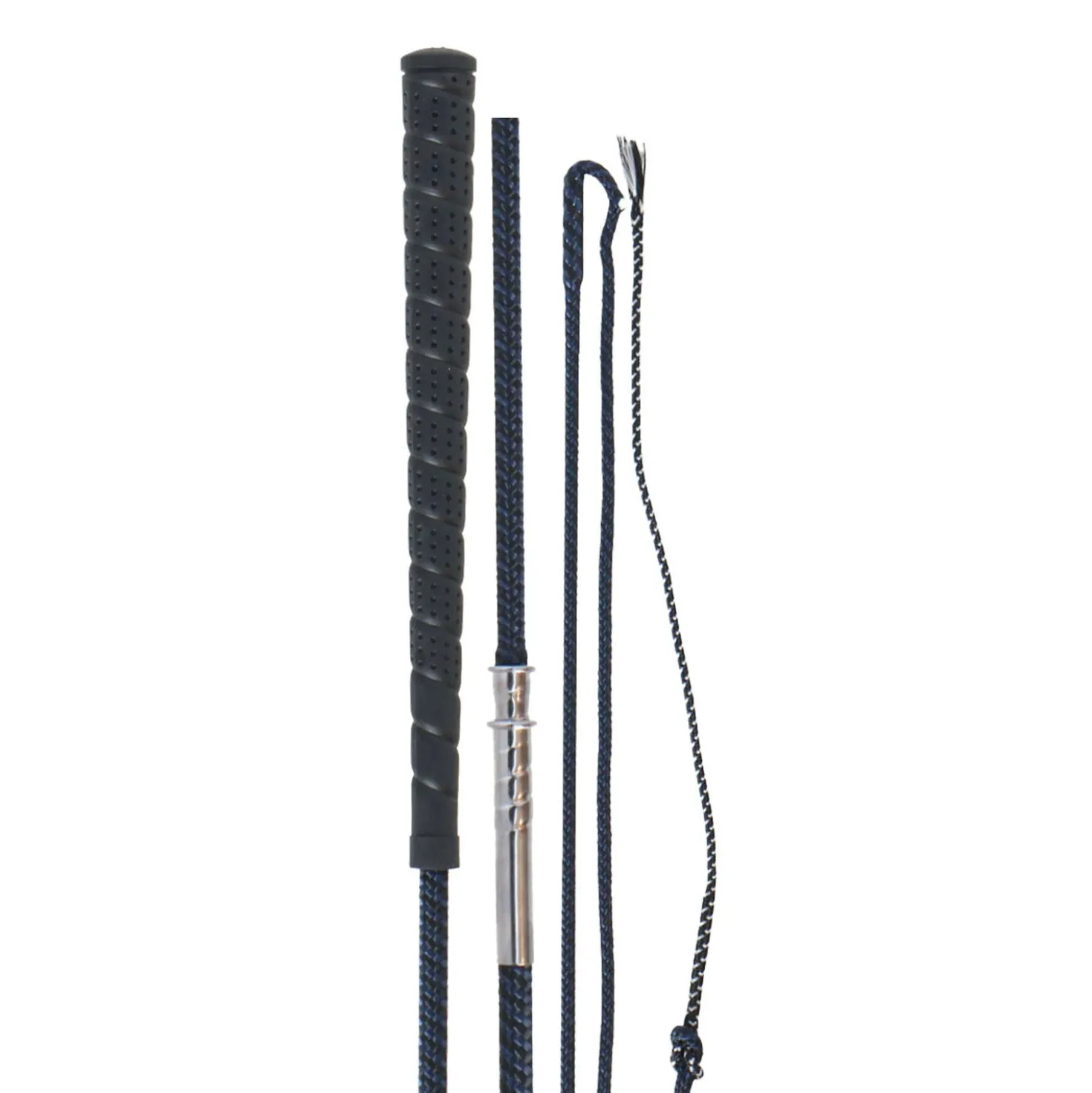 Harry's Horse Longeerzweep Deelbaar Zwart/Kobalt