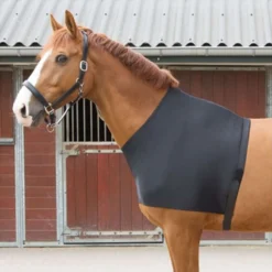 Harry's Horse Lycra Borstbeschermer Zwart