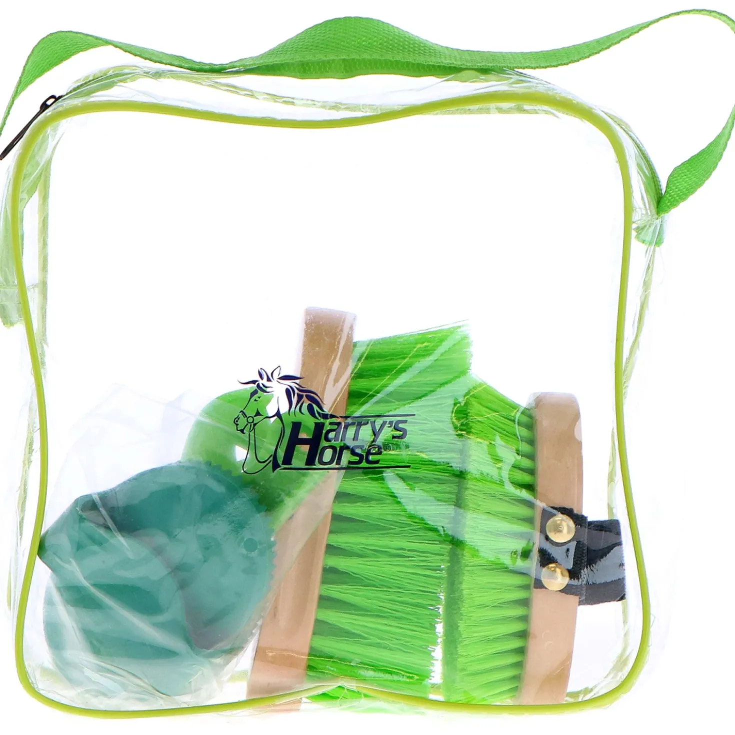 Harry's Horse Mini Grooming Kit Groen