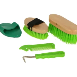Harry's Horse Mini Grooming Kit Groen