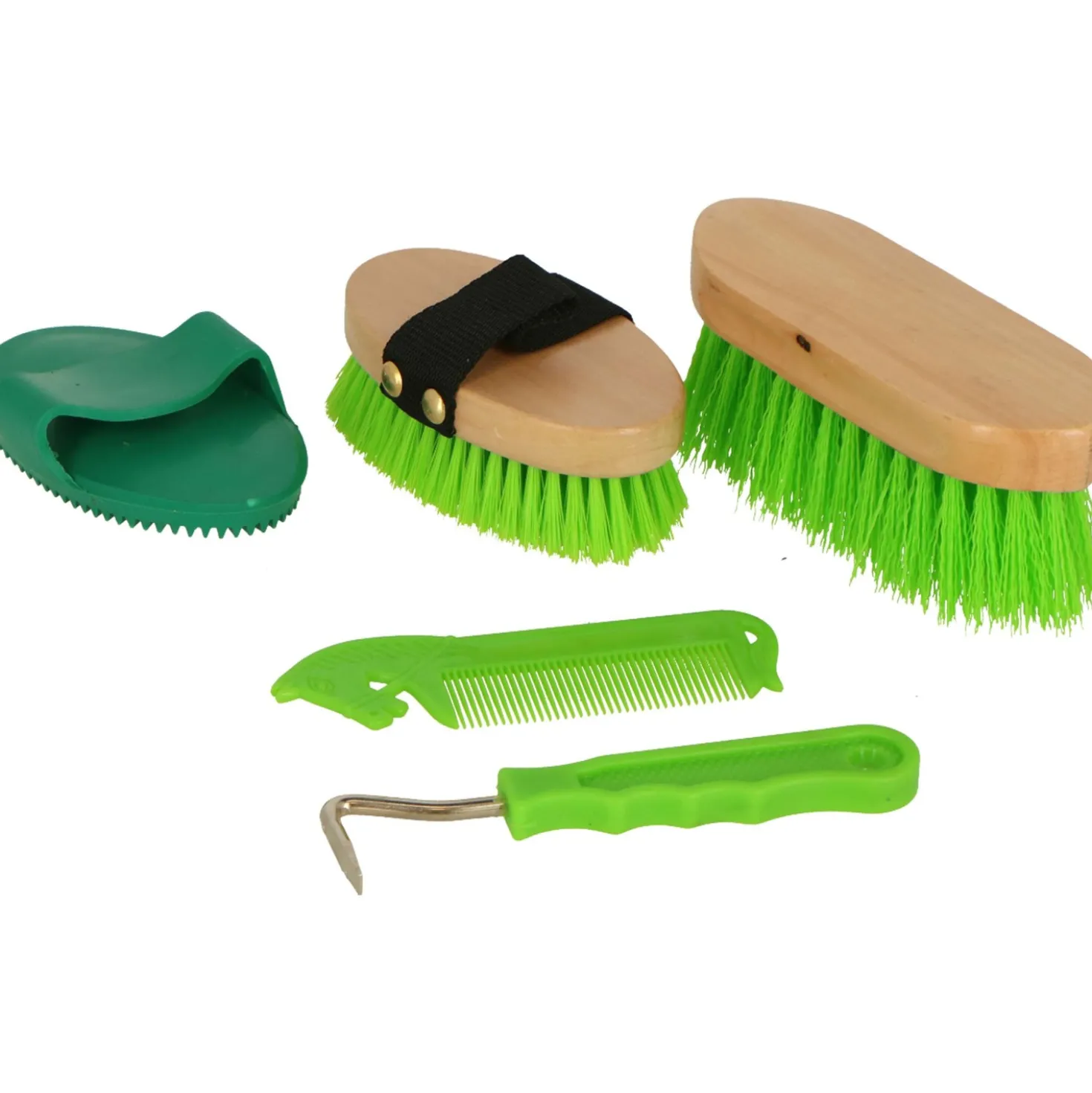 Harry's Horse Mini Grooming Kit Groen