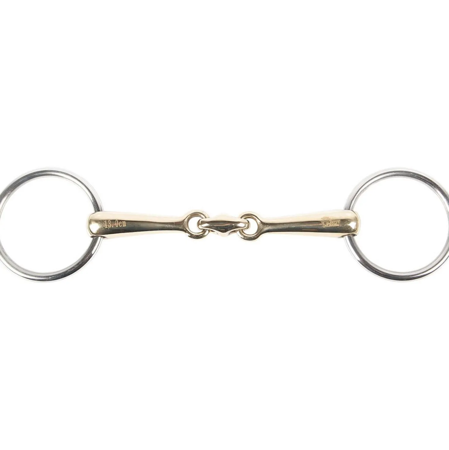 Harry's Horse Onderlegtrens Gold Brass Oval Link 16mm