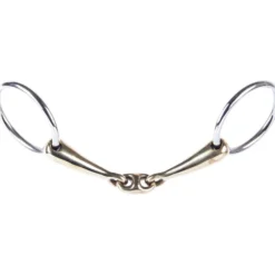 Harry's Horse Onderlegtrens Gold Brass Oval Link 16mm