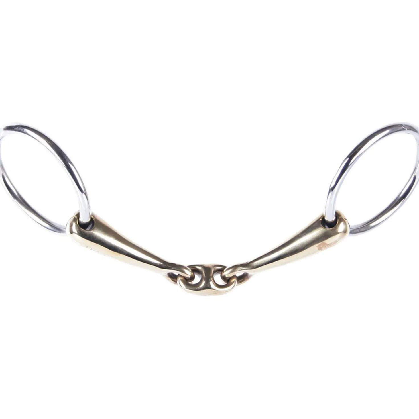Harry's Horse Onderlegtrens Gold Brass Oval Link 16mm