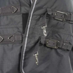 Harry's Horse Outdoordeken Thor 200g met Hals Ebony
