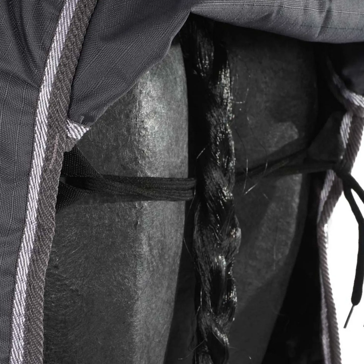 Harry's Horse Outdoordeken Thor 200g met Hals Ebony
