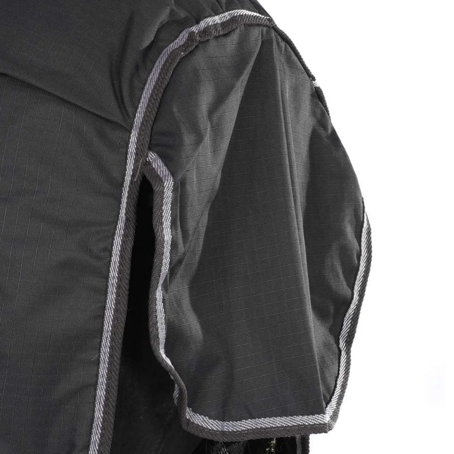 Harry's Horse Outdoordeken Thor 200g met Hals Ebony