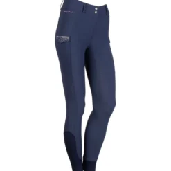 Harry's Horse Rijbroek Denici Cavalli Purple Passion Full Grip Peacoat