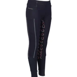 Harry's Horse Rijbroek Equitights Diva Mauvewood Denim Full Grip Collegiate-Blue