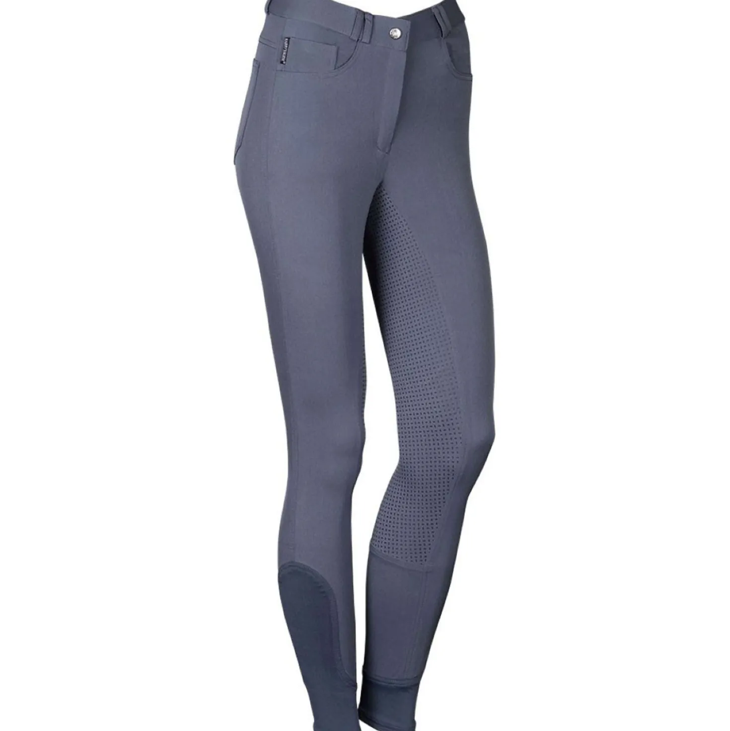 Harry's Horse Rijbroek Redwood Full Grip Staalblauw
