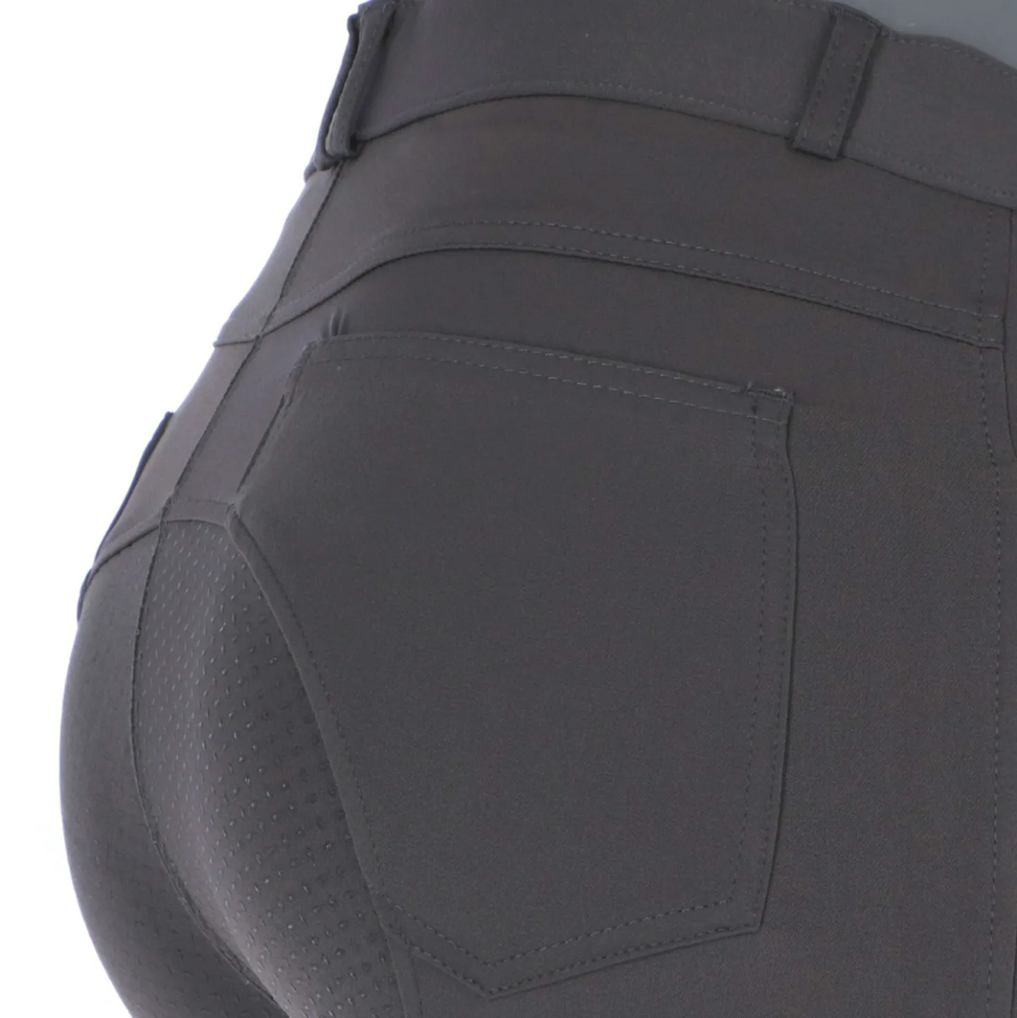 Harry's Horse Rijbroek Redwood Full Grip Grijs