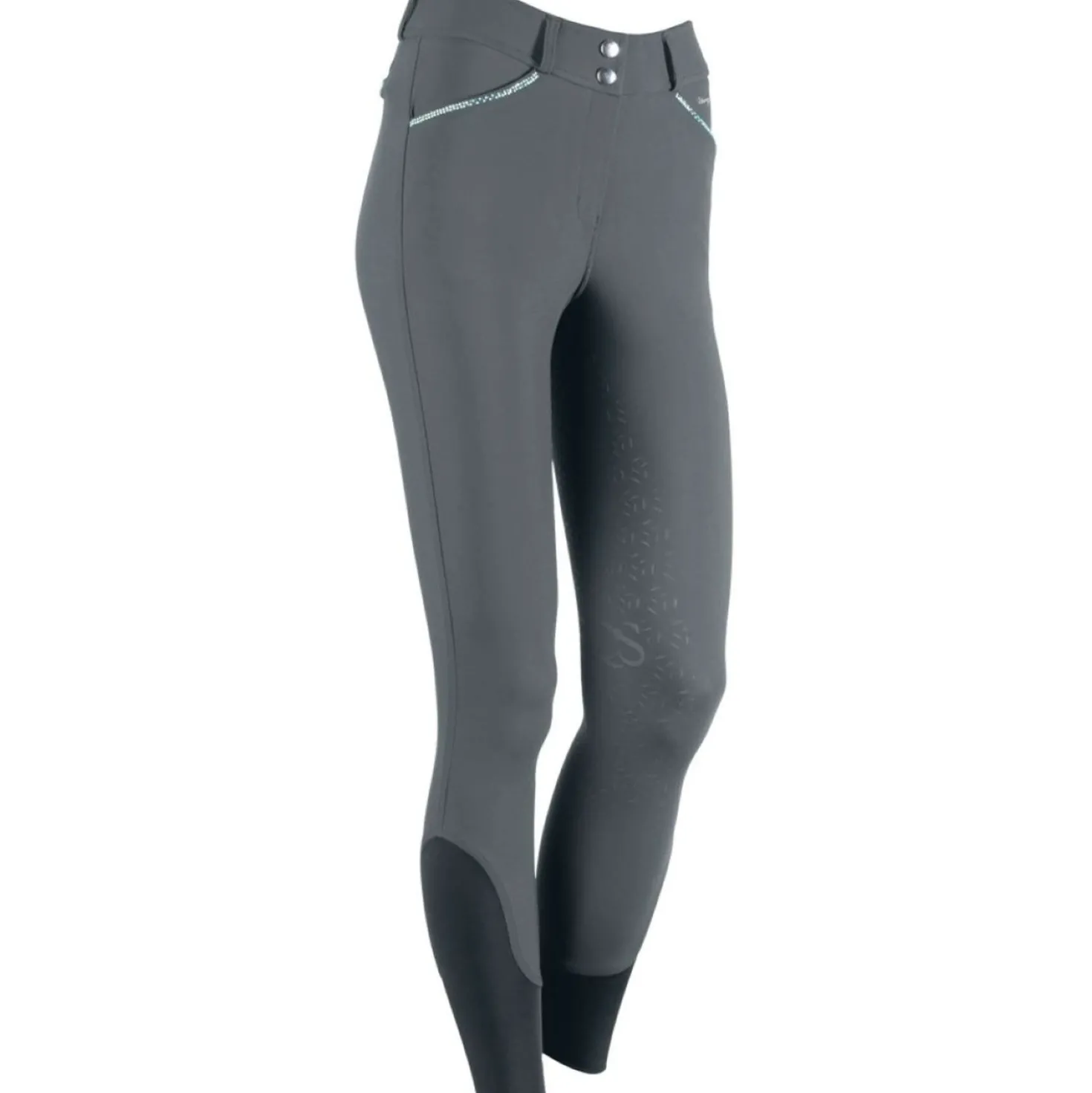 Harry's Horse Rijbroek Trendy Full Grip Black Sand