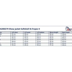 Harry's Horse Rijjas Softshell St.Tropez TT Zwart