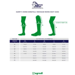 Harry's Horse Rijlaarzen Donatelli Dressage XL Zwart