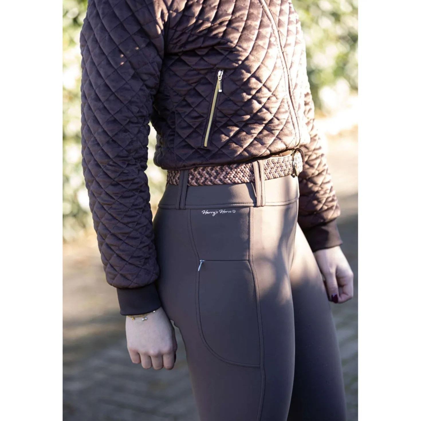 Harry's Horse Rijlegging Classy Full Grip Bracken