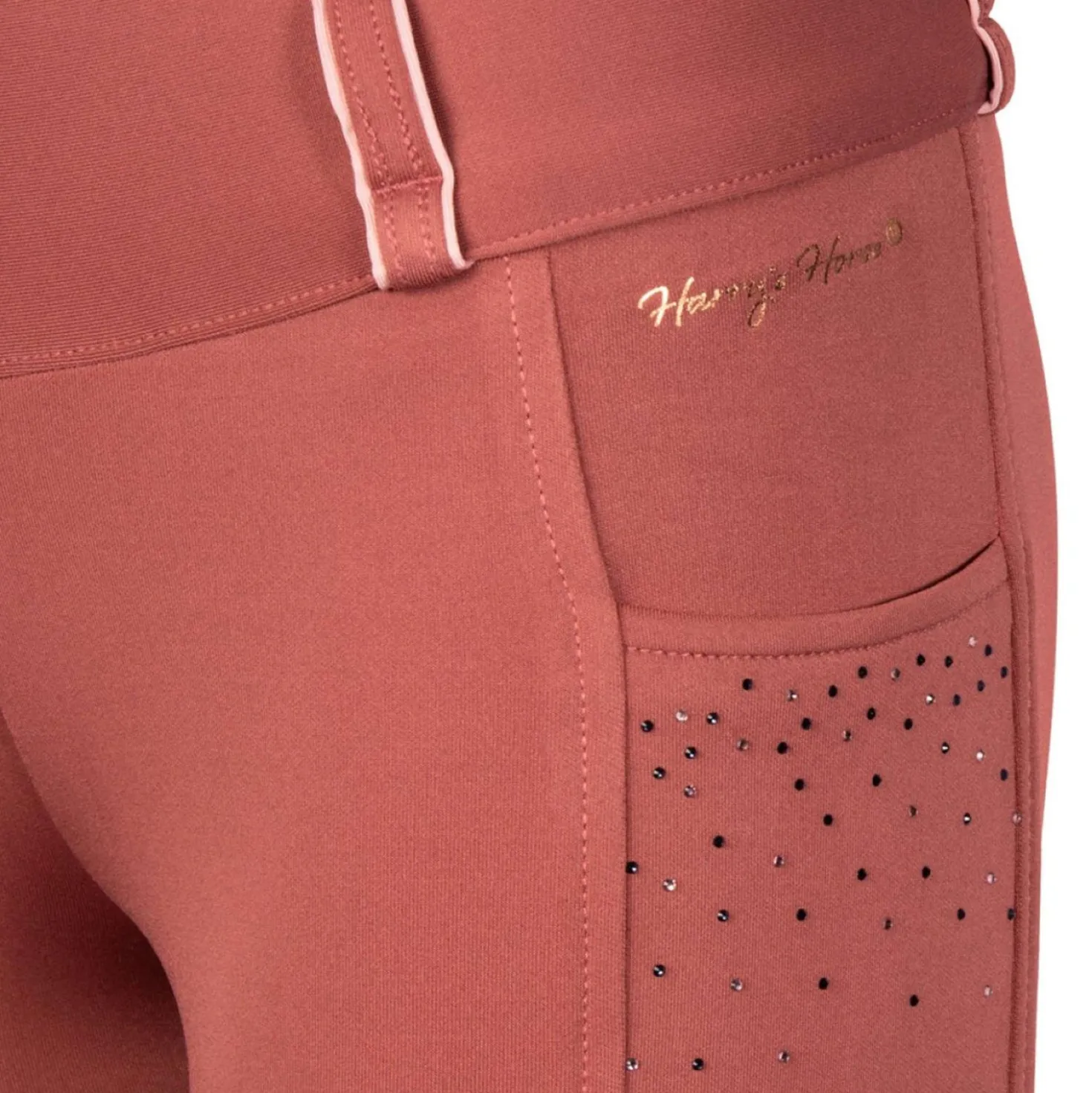 Harry's Horse Rijlegging Equitights Diva Mauvewood Full Grip Mauvewood