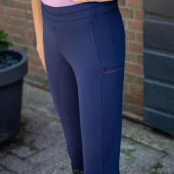 Harry's Horse Rijlegging Equitights Denici Cavalli Purple Passion Full Grip Peacoat