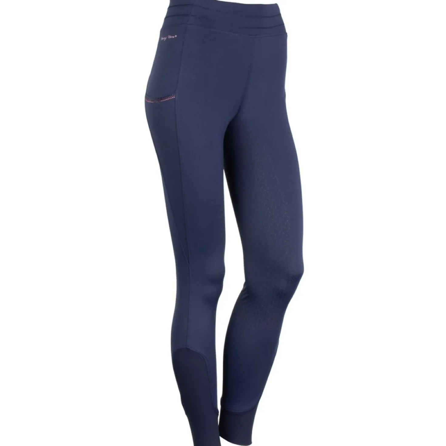 Harry's Horse Rijlegging Equitights Denici Cavalli Purple Passion Full Grip Peacoat