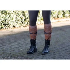Harry's Horse Rijsokken Argyle Mocha-Bisque