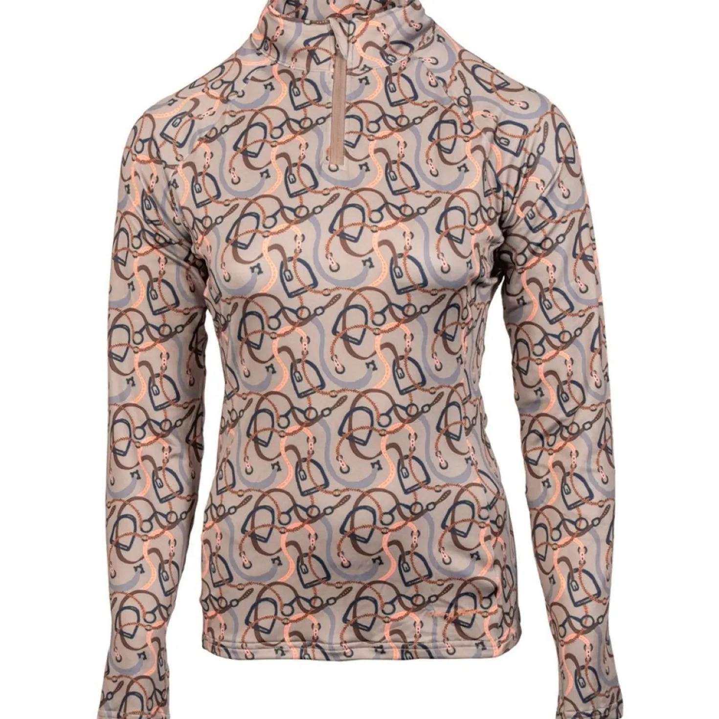 Harry's Horse Shirt Classy Lange Mouwen Taupe Grey