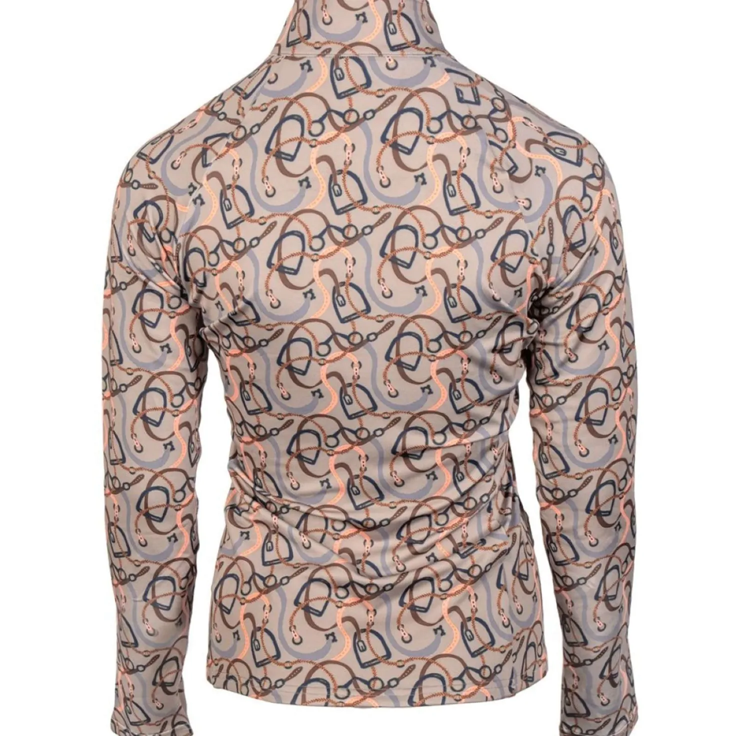 Harry's Horse Shirt Classy Lange Mouwen Taupe Grey