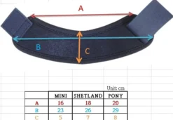 Harry's Horse Springschoenen Tiny Neoprene Blauw