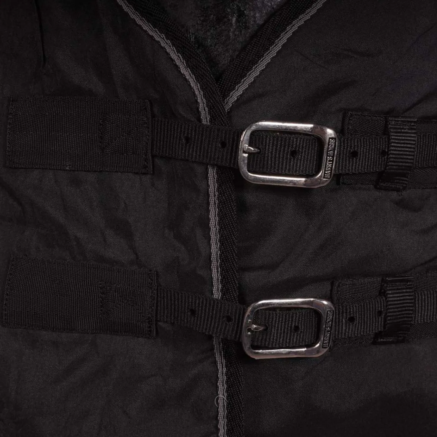 Harry's Horse Staldeken Highliner 0g Navy met iron accenten