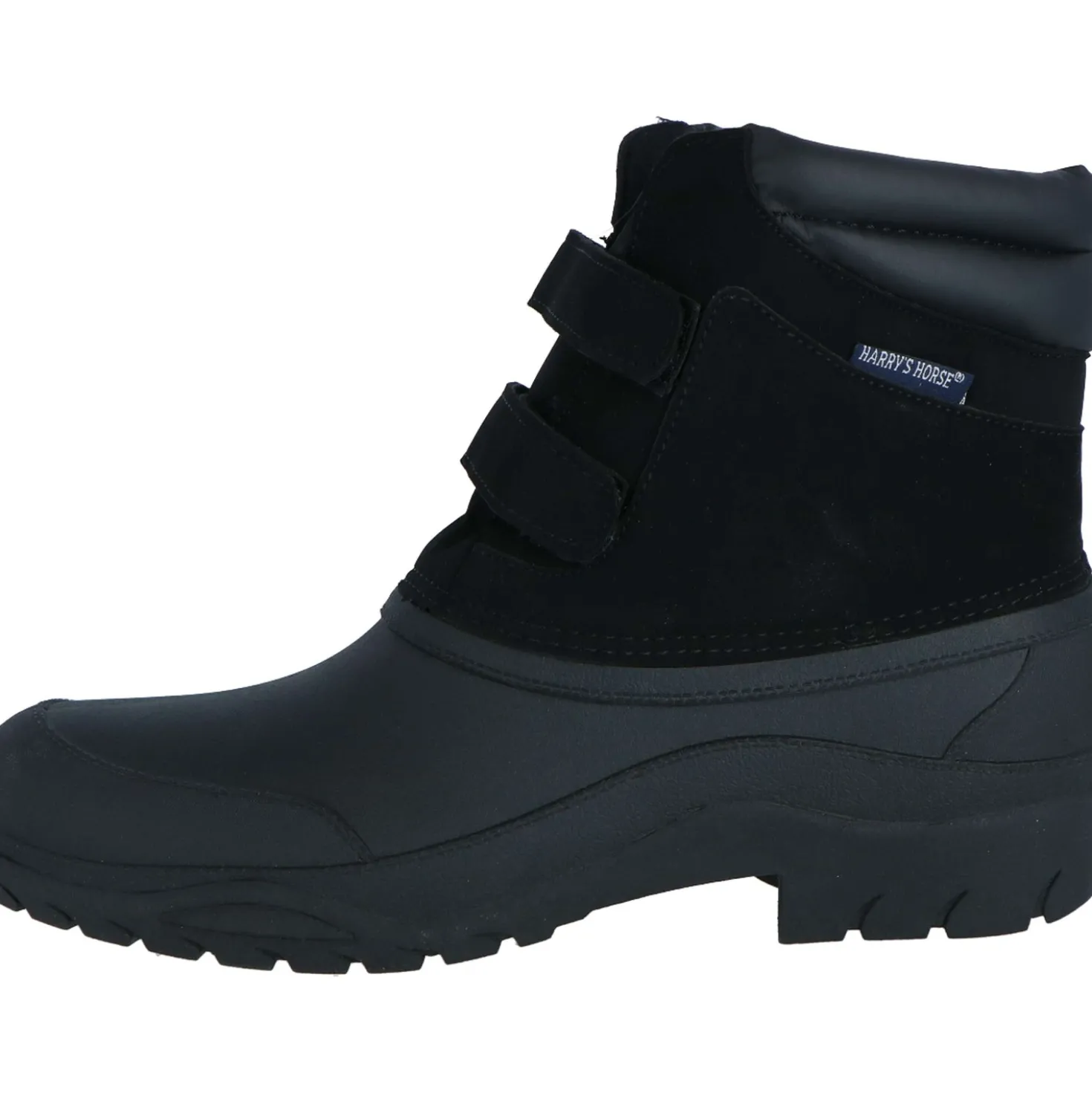 Harry's Horse Stalschoenen Flock Zwart